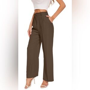 Elegant Brown Women's Pants